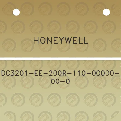 honeywell-dc3201-ee-200r-110-00000-00-0