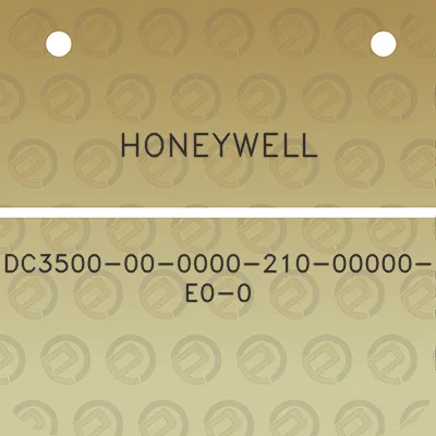 honeywell-dc3500-00-0000-210-00000-e0-0