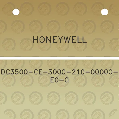 honeywell-dc3500-ce-3000-210-00000-e0-0