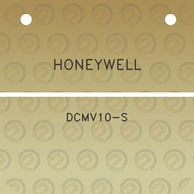 honeywell-dcmv10-s