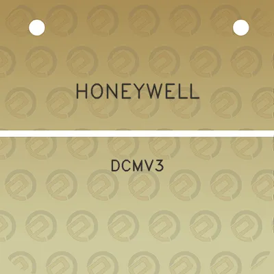 honeywell-dcmv3