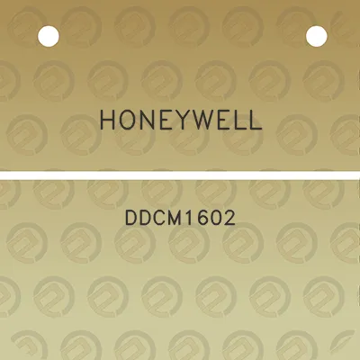 honeywell-ddcm1602