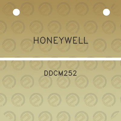 honeywell-ddcm252