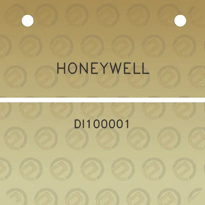 honeywell-di100001