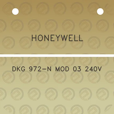 honeywell-dkg-972-n-mod-03-240v