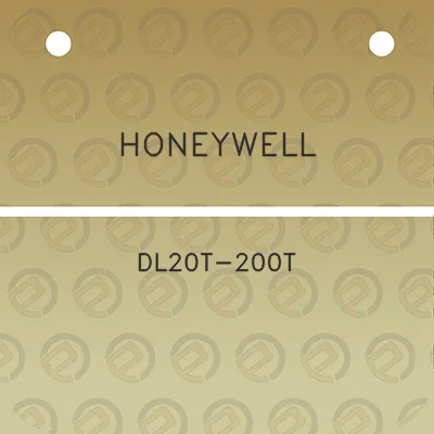 honeywell-dl20t-200t