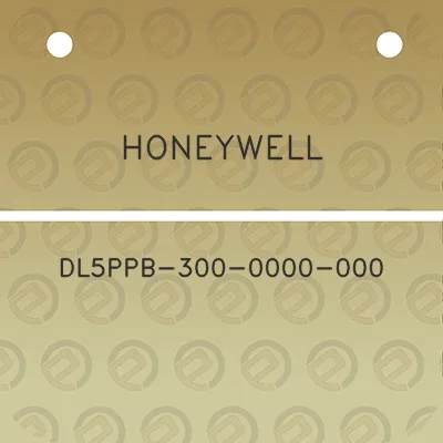 honeywell-dl5ppb-300-0000-000