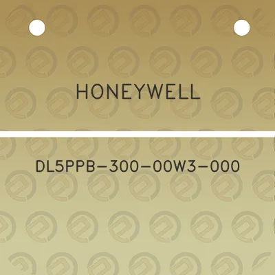 honeywell-dl5ppb-300-00w3-000