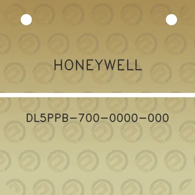 honeywell-dl5ppb-700-0000-000