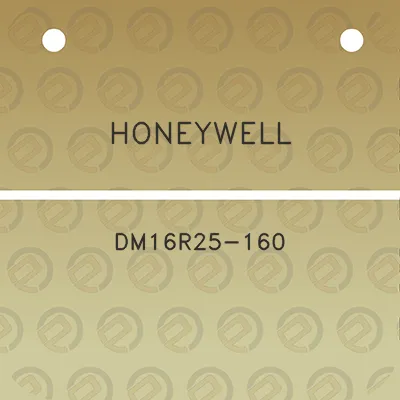 honeywell-dm16r25-160