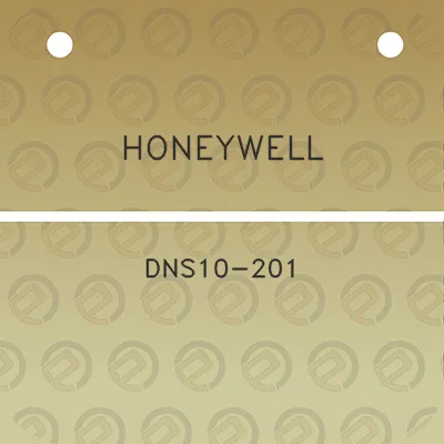 honeywell-dns10-201