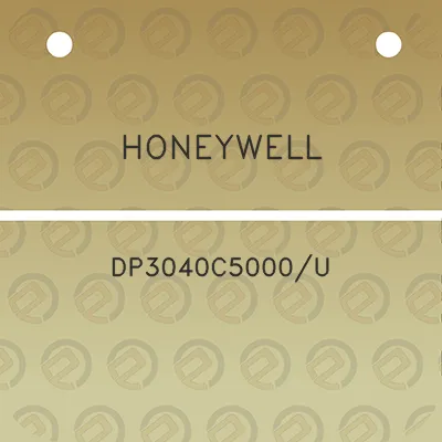 honeywell-dp3040c5000u