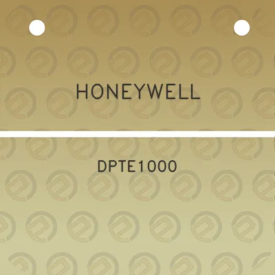 honeywell-dpte1000