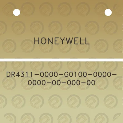 honeywell-dr4311-0000-g0100-0000-0000-00-000-00