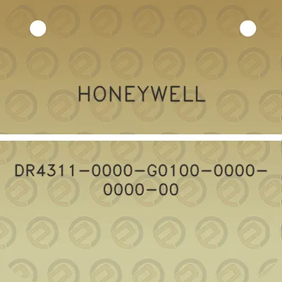 honeywell-dr4311-0000-g0100-0000-0000-00