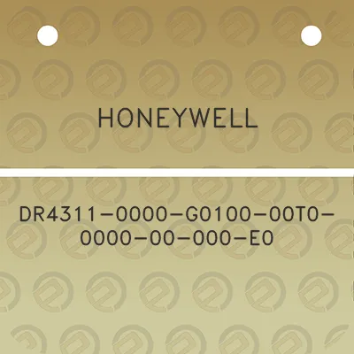 honeywell-dr4311-0000-g0100-00t0-0000-00-000-e0