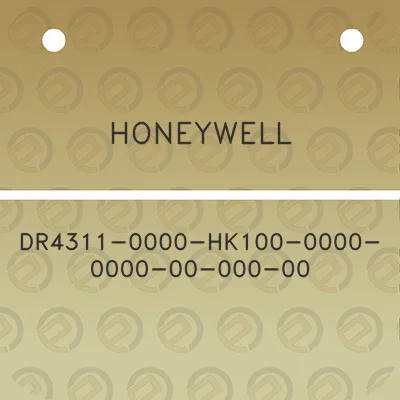 honeywell-dr4311-0000-hk100-0000-0000-00-000-00