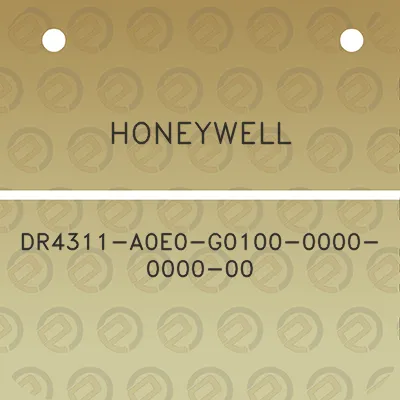 honeywell-dr4311-a0e0-g0100-0000-0000-00