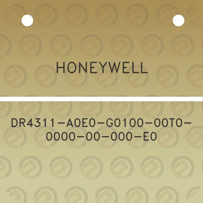 honeywell-dr4311-a0e0-g0100-00t0-0000-00-000-e0