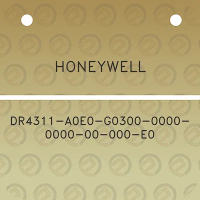 honeywell-dr4311-a0e0-g0300-0000-0000-00-000-e0