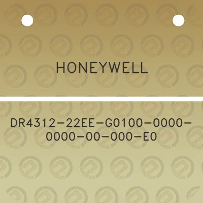 honeywell-dr4312-22ee-g0100-0000-0000-00-000-e0