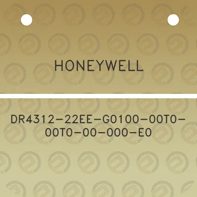 honeywell-dr4312-22ee-g0100-00t0-00t0-00-000-e0