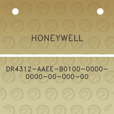 honeywell-dr4312-aaee-b0100-0000-0000-00-000-00