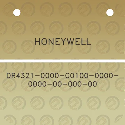 honeywell-dr4321-0000-g0100-0000-0000-00-000-00