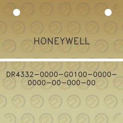 honeywell-dr4332-0000-g0100-0000-0000-00-000-00