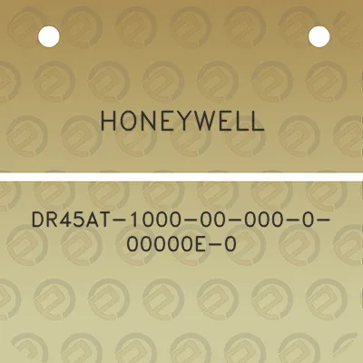 honeywell-dr45at-1000-00-000-0-00000e-0