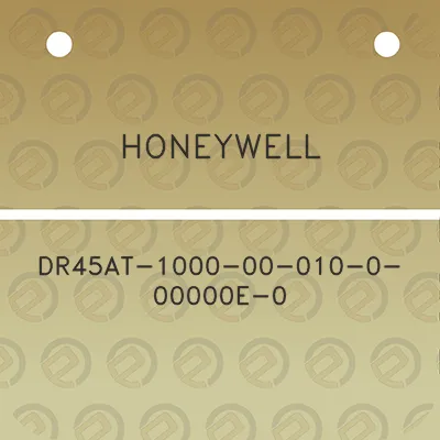 honeywell-dr45at-1000-00-010-0-00000e-0