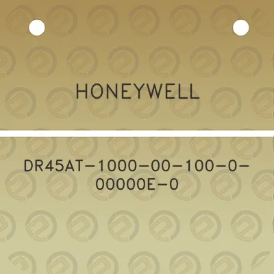 honeywell-dr45at-1000-00-100-0-00000e-0