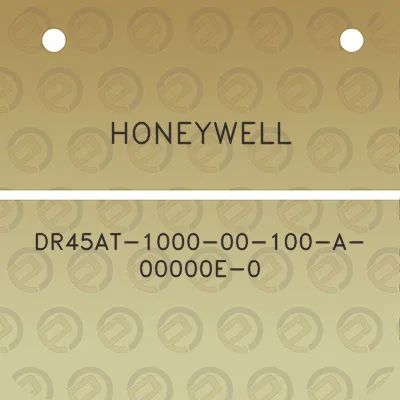 honeywell-dr45at-1000-00-100-a-00000e-0