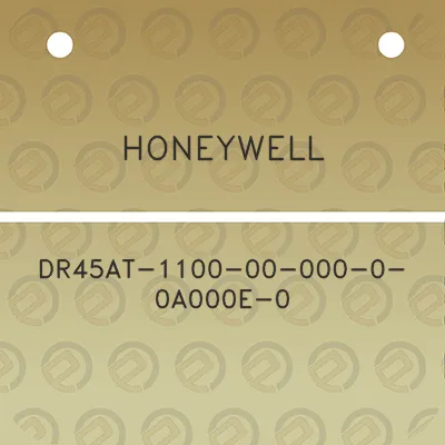 honeywell-dr45at-1100-00-000-0-0a000e-0