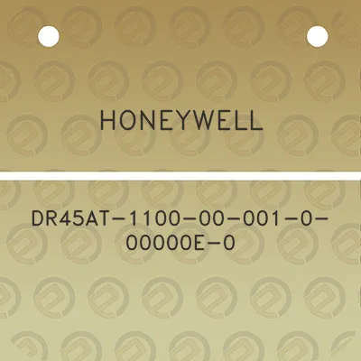 honeywell-dr45at-1100-00-001-0-00000e-0