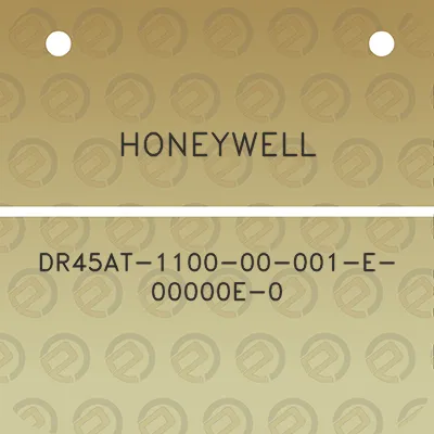 honeywell-dr45at-1100-00-001-e-00000e-0