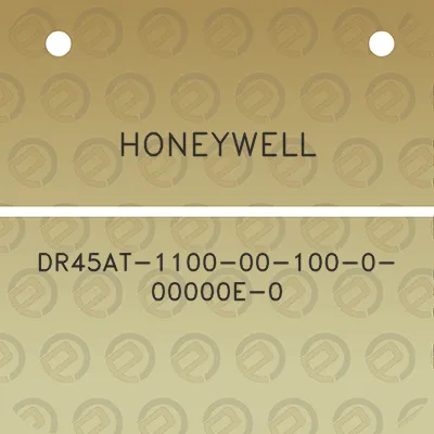 honeywell-dr45at-1100-00-100-0-00000e-0