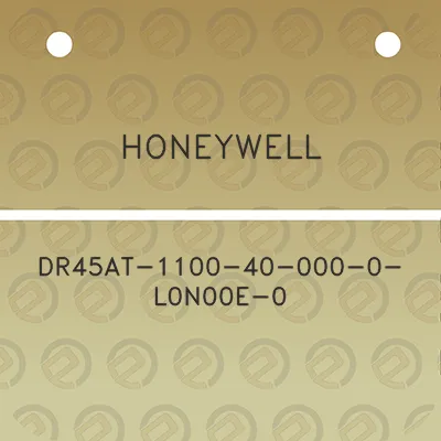 honeywell-dr45at-1100-40-000-0-l0n00e-0