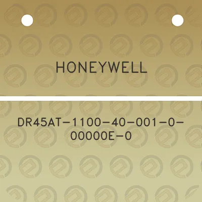 honeywell-dr45at-1100-40-001-0-00000e-0