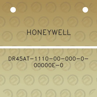 honeywell-dr45at-1110-00-000-0-00000e-0