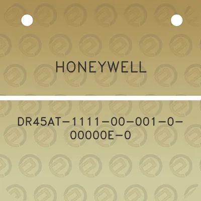 honeywell-dr45at-1111-00-001-0-00000e-0