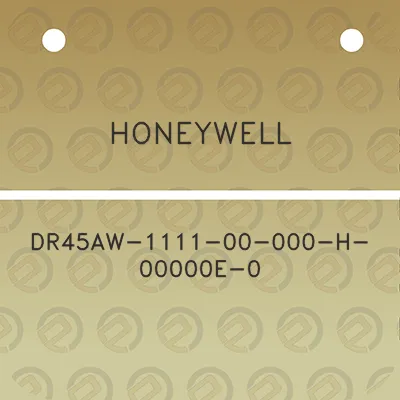 honeywell-dr45aw-1111-00-000-h-00000e-0