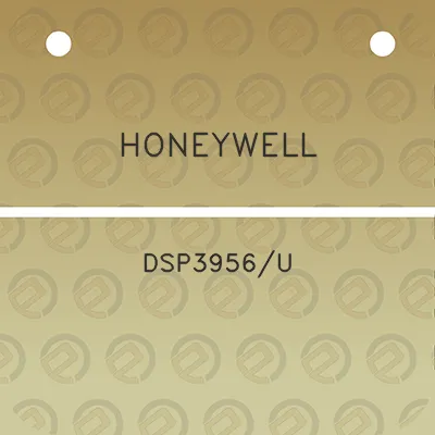 honeywell-dsp3956u