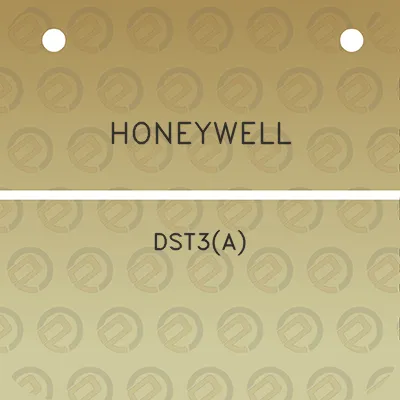 honeywell-dst3a