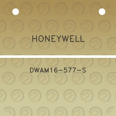 honeywell-dwam16-577-s