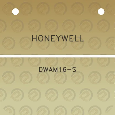 honeywell-dwam16-s