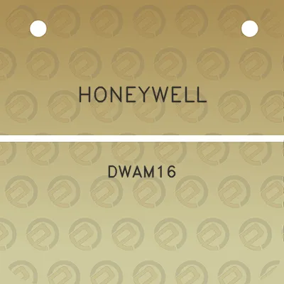 honeywell-dwam16