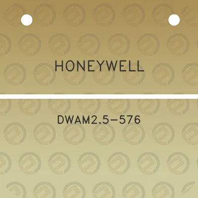 honeywell-dwam25-576