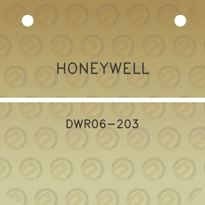 honeywell-dwr06-203