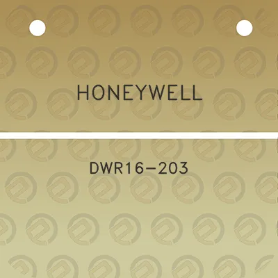 honeywell-dwr16-203